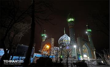 احیای شب بیست‌ویکم ماه رمضان امامزاده پنج تن لویزان 43