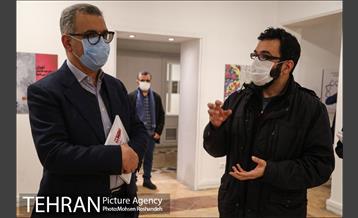 بازدید مدیران شهری به همراه اعضای شورای شهر از نمایشگاه تهران از منظر هنرمندان 17