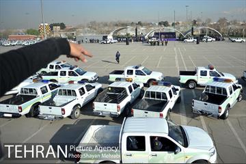 پیشواز نیروهای شهربان و حریم بان از نوروز با حضور شهردار تهران 50
