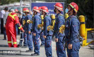 آیین گرامیداشت روز آتش نشان با حضور شهردار تهران 4