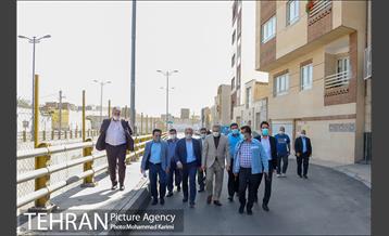 بازدید محسن هاشمی از منطقه 16