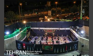 مراسم عزاداری شب عاشورای حسینی در هیات فرهنگی جنت العباس(ع) 7