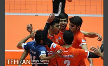 مسابقه والیبال بین ساپیا و عقاب نهاجا 27