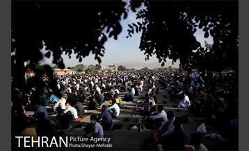 اقامه نماز عید فطر افغانستانی های اهل تسنن مقیم تهران 30