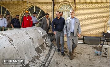 بازدید شهردار تهران از منطقه سیل زده امام زاده داوود(ع) 30