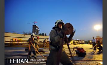 مسابقه عملیاتی ورزشی آتش نشانان تهران 43