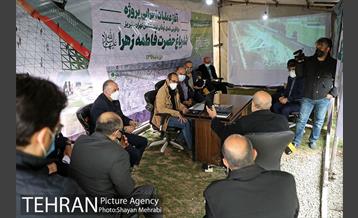 بازدید نماینده مجلس و معاون شهردار از پروژه شار باغ حضرت فاطمه الزهرا(س) 20