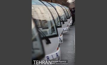 آیین رونمایی و بهره برداری از ناوگان حمل و نقل پاک با حضور دکتر قالیباف 8