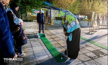 برپایی دهکده بهار ایران در بوستان ملت 33