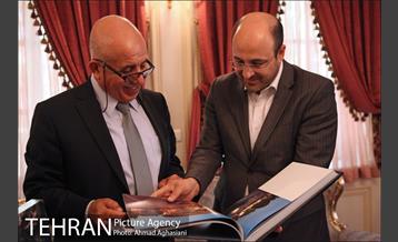 دیدار عبدالمنعم احریز با دکتر گیل آبادی 5