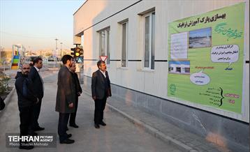 بازدید کمیسیون برنامه و بودجه شورای شهر از پروژه‌های منطقه 11 41