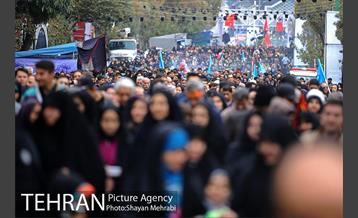 پیاده روی اربعین حسینی شهر تهران -3 4