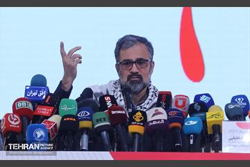 نشست خبری رویداد بین‌المللی طراحی کارتون، کاریکاتور و پوستر «هولوساید ۲۰۲۴» 18