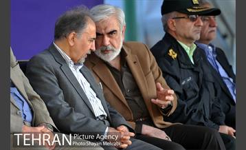 پیشواز نیروهای شهربان و حریم بان از نوروز با حضور شهردار تهران 19