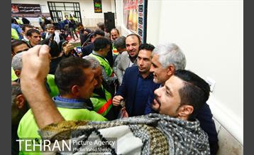 مراسم اعزام کاروان خادم الحسین (ع) شهرداری تهران به عتبات عالیات با حضور شهردار تهران 6