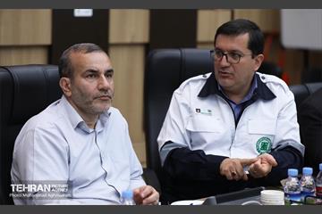 بازدید مدیرکل حوزه شهردار تهران از سازمان پیشگیری و مدیریت بحران شهر تهران 1