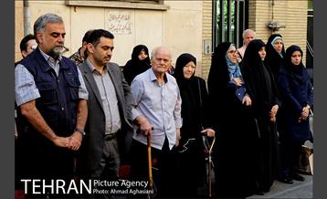 مراسم نامگذاری کوچه شهید بهمن مهاجر خامنه 12