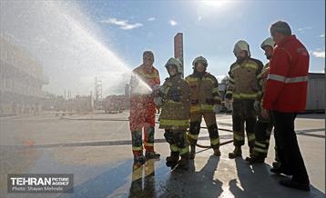 دوره آموزشی آتش‌نشانی ویژه خبرنگاران 26