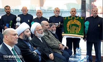 آیین اهتزاز پرچم گنبد ائمه اطهار "گنبد عاشقی" 8