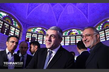 نشست مشترک شهردار تهران و دبیرکل سازمان حهانی گردشگری 18