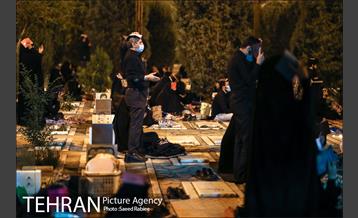 مراسم احیای شب بیست و سوم ماه مبارک رمضان در گلزار شهدای بهشت زهرا(س) 28