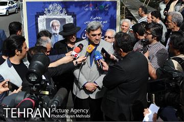 نامگذاری خیابان و رونمایی از سردیس جمشید مشایخی با حضور شهردار تهران 20