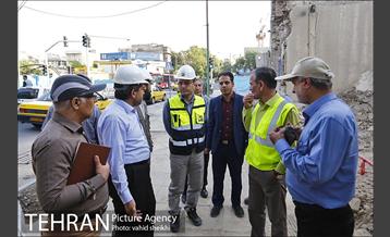 بازدید مدیرعامل متروی تهران از بخش میانی خط 7 مترو 3