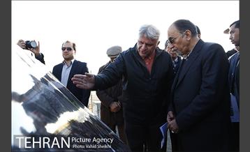 بازدید شهردار تهران از پروژه تقاطع غیر همسطح باقر شهر 3