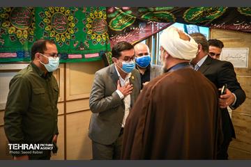 بازدید رئیس سازمان مدیریت بحران شهرداری تهران از گرمخانه خاوران 28
