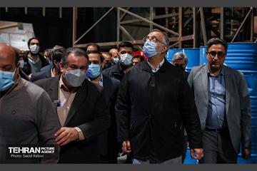 بازدید شهردار تهران از مجموعه شهر آفتاب 2