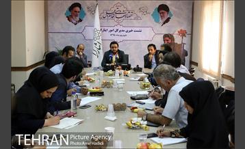 نشست خبری مدیر کل امور ایثارگران شهرداری تهران 7