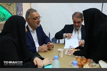 دیدار مردمی شهردار تهران با مردم منطقه هشت