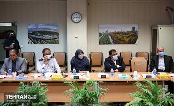 جلسه کارگروه ستاد مقابله با کرونای شهرداری تهران 30