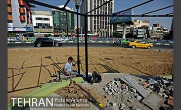 پروژه ساماندهی میدان هفتم تیر در آستانه بهره برداری 9