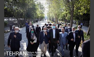 افتتاح پیاده راه استاد شهریار 1