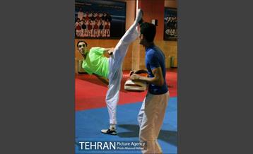 تمرین تیم ملی تکواندو 13