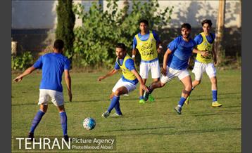 تمرین تیم فوتبال استقلال