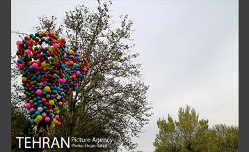 اکران هنرهای محیطی نوروزی در بلوارکشاورز 13