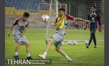 تمرین تیم فوتبال پرسپولیس تهران 18