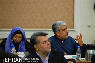 نشست شورای معاونین، مشاوران و شهرداران مناطق ۲۲گانه و مراسم تکریم و معارفه فرمانده یگان حفاظت شهرداری تهران 5