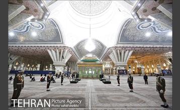 تجدید میثاق کارکنان گزینش با آرمان های امام و دیدار با یادگار ایشان 1