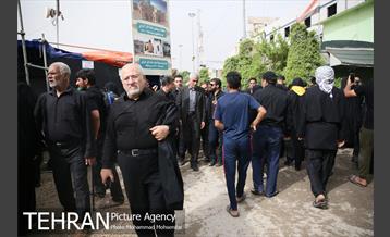 حضور سیدمحمدعلی افشانی شهردار تهران در کربلا 5