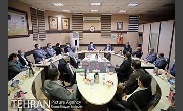 بازدید دکتر زالی از بهشت زهرا(س) 8