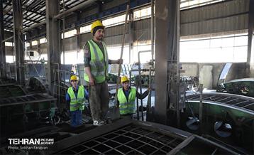 تور بازدید خبرنگاران از کارگاه‌های متروی شهر تهران 14