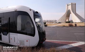 آیین رونمایی و ورود ناوگان حمل‌ونقل برقی شهر تهران 34