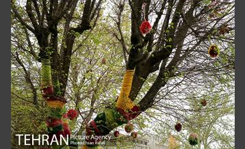 اکران هنرهای محیطی نوروزی در بلوارکشاورز 15