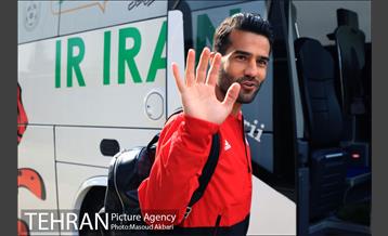 بدرقه ملی‌پوشان پیش از آخرین اردوی جام ملت ها 20