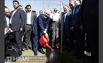 آیین کاشت درخت صلح و دوستی 36