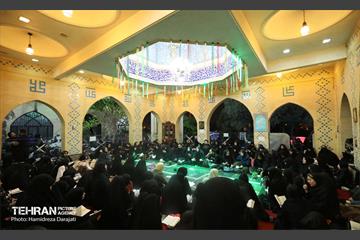 احیای شب‌ بیست‌ویکم ماه رمضان در مقبره الشهدای گمنام ندسا 41