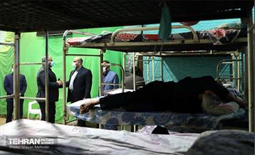 بازدید معاون امور فرهنگی و اجتماعی شهرداری تهران از گرمخانه خاوران 15